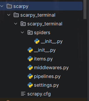 Python爬虫 - Scarpy入门学习_数据_05