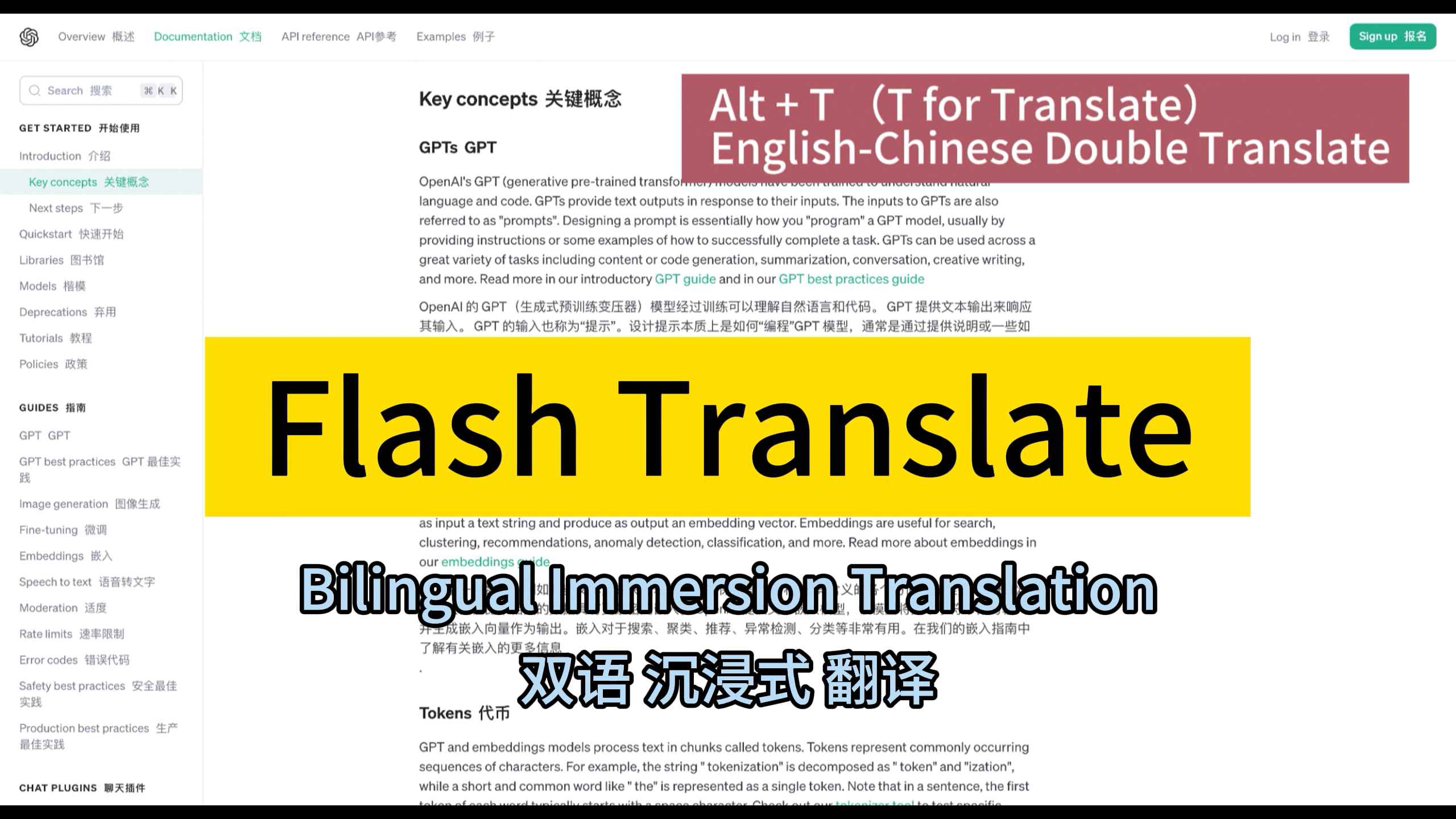 Flash Translate 双语沉浸式翻译 - 兼顾 母语速度 & 原文校对_沉浸式翻译