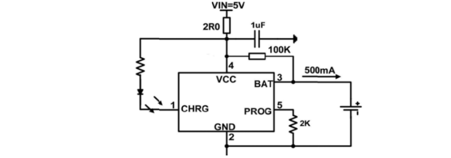 FS4055B电流500MA单节3.2V磷酸铁锂电池充电管理芯片IC_环境温度