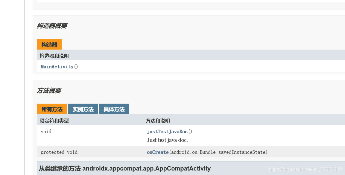 Android studio使用javadoc生成 api 说明文档_javad_04