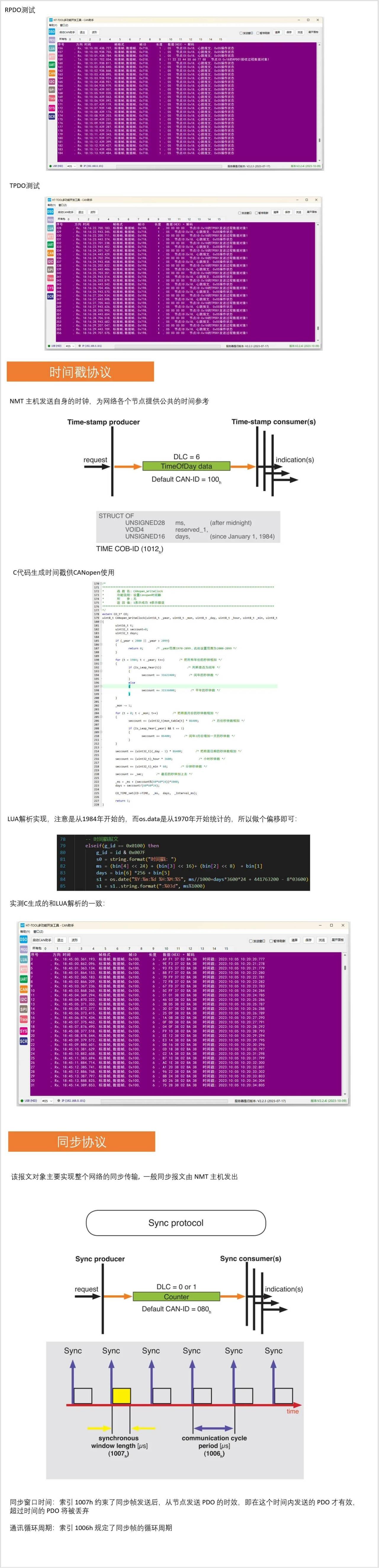 【BSP视频教程】BSP视频教程第27期：CANopen协议栈专题，实战方式系统了解NMT，PDO，SDO，时间戳，同步报文，紧急报文等（2023-10-17）_php_04