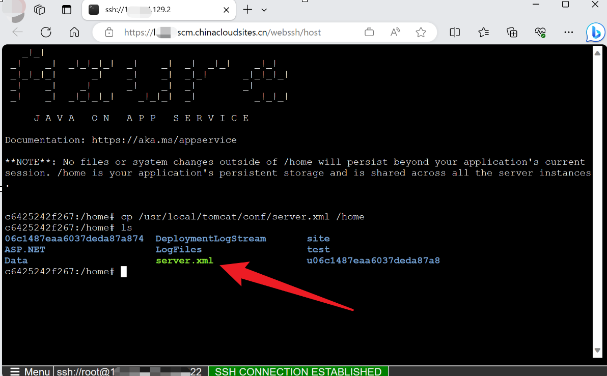 【Azure 应用服务】App Service for Linux 环境中为Tomcat页面修改默认的Azure 404页面_App_02