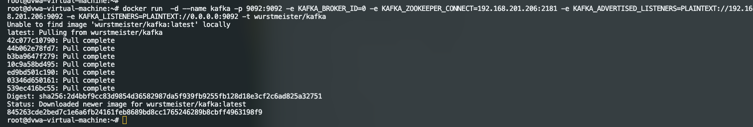 Linux下利用Docker快速部署Kafka_zookeeper_03