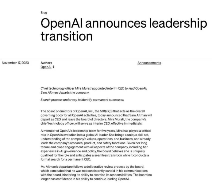 新火种AI | 奥特曼重回OpenAI：既是成功，也是失败_OpenAI_02