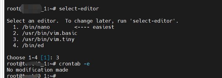 linux 使用crontab 创建定时任务_配置文件