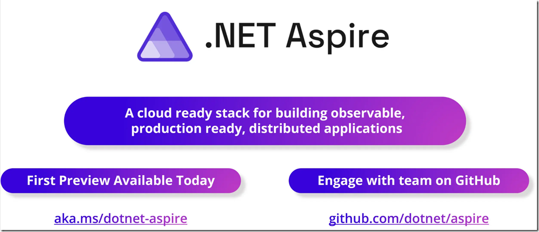 Aspire 框架预览版发布，使云原生开发和运维更加简单_应用程序