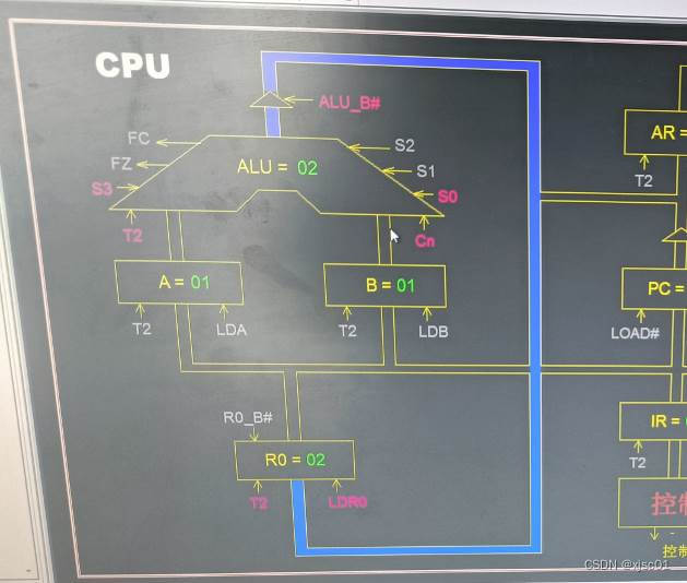CPU 与简单模型机实验_计算机组成原理_05