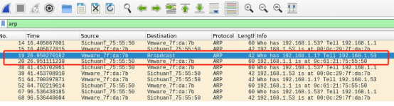 Wireshark中的ARP协议包分析_IP