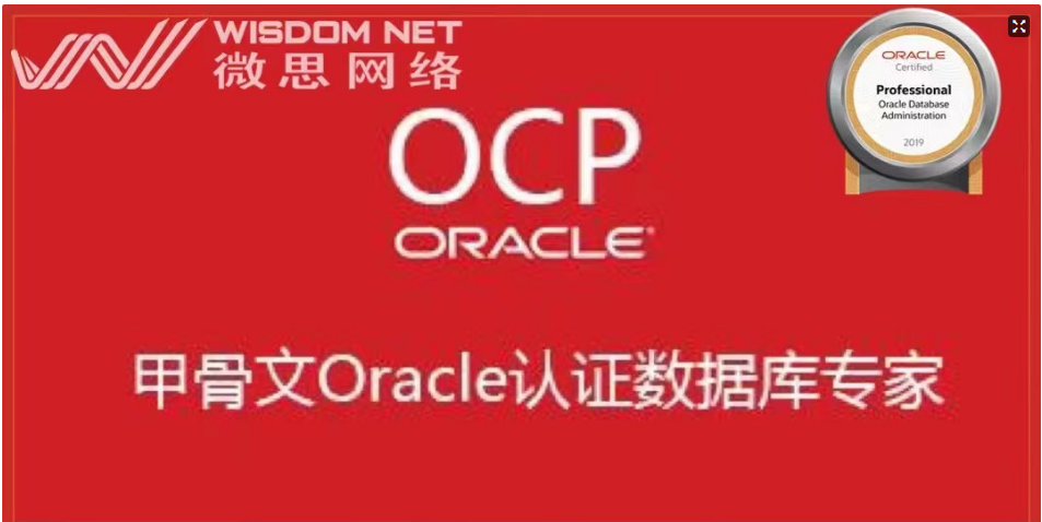 数据库工程师-Oracle OCP 19C认证介绍_数据库