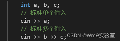 C++基础 -1- 标准输入输出_示例代码