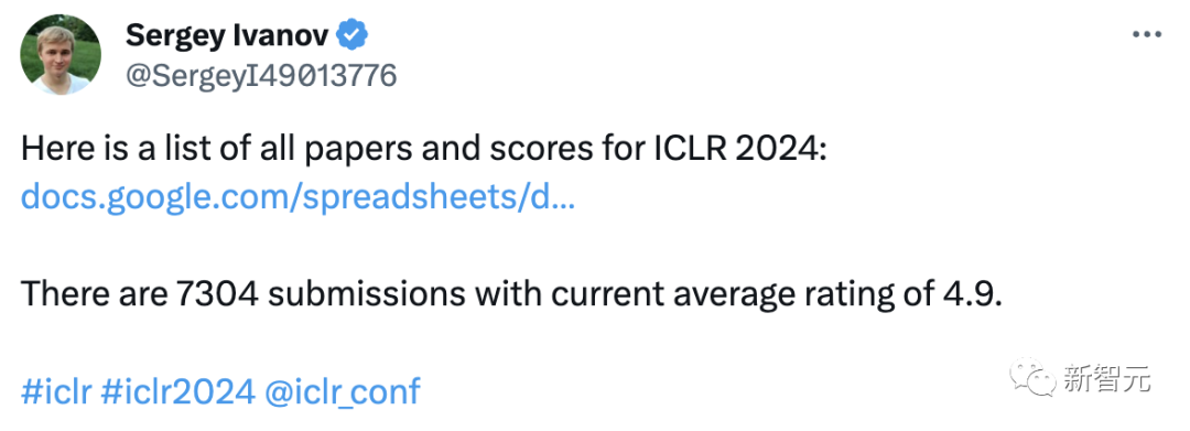 ICLR 2024论文审稿结果出炉！7000+高产论文创新纪录，扩散模型占比最高_机器学习_04