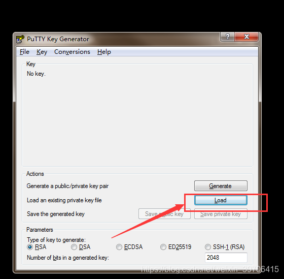 putty怎么使用SSH秘钥登录linux服务器？？_html_02