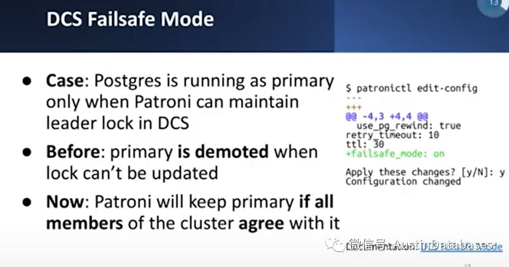 PostgreSQL  Patroni 3.0 新功能规划 2023年 纽约PG 大会 （音译）_解决方案_12