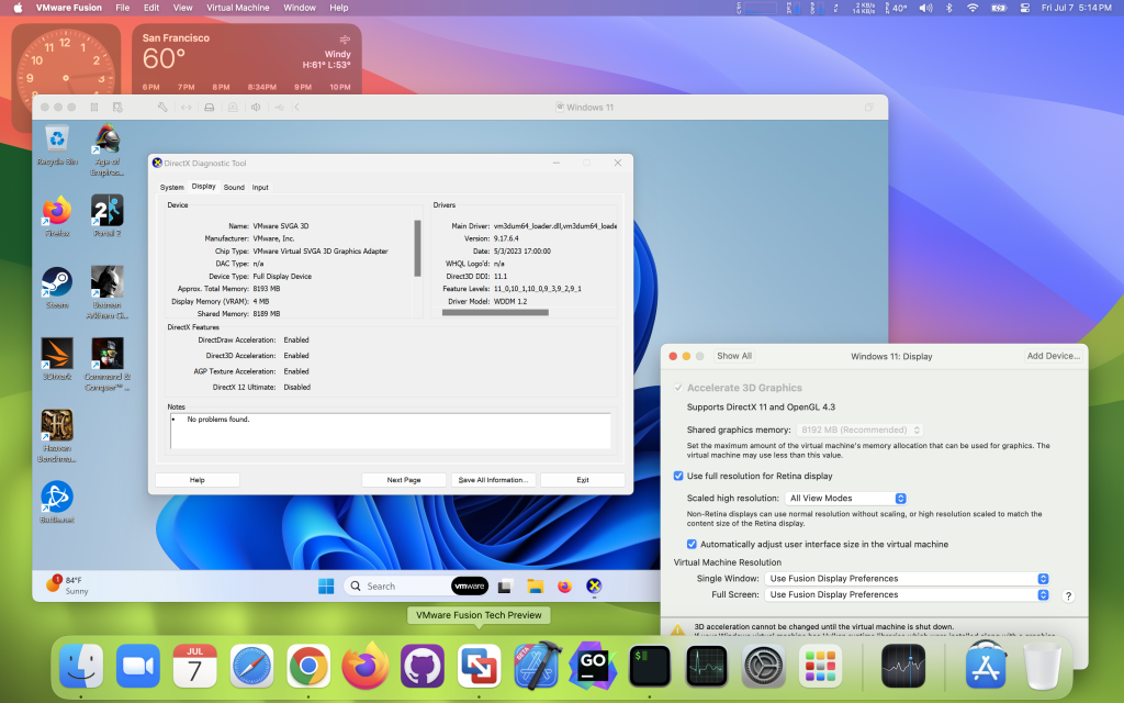 VMware Tools 12.3.0 发布，新增对搭载 Apple 芯片的 Mac 上运行 Windows ARM 虚拟机的支持_macos