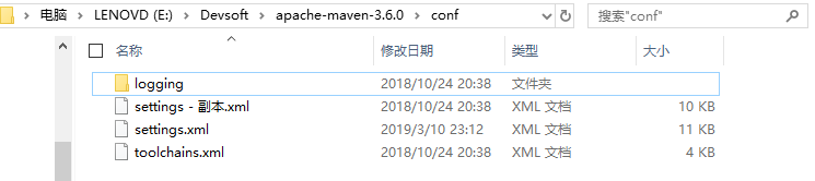 windows10 下载安装 Maven、配置环境变量、配置本地仓库_maven_08