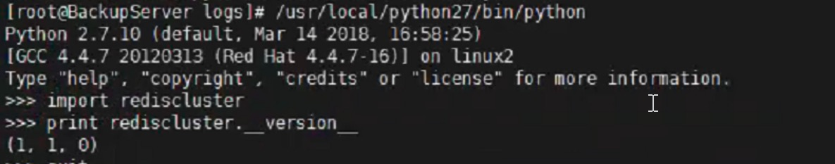 redis集群加密码后，python的rediscluster模块升级1.3.4版本不生效