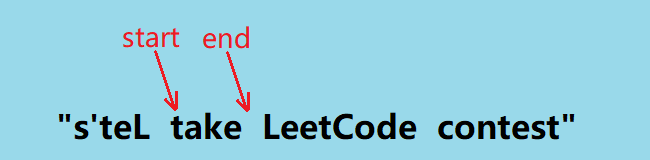 leetcode557. 反转字符串中的单词