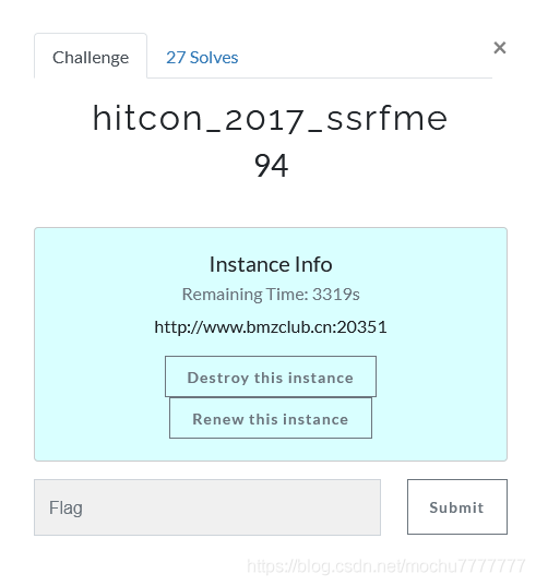 BMZCTF：hitcon_2017_ssrfme
