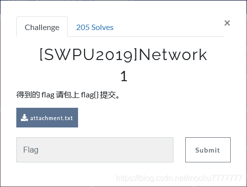 BUUCTF：[SWPU2019]Network