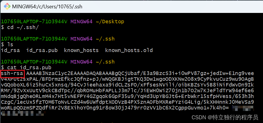 使用SSH地址拉取远程仓库代码报下面的错误